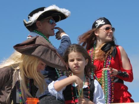 Mardi Gras Parade 2014-Crystal Beach, Texas