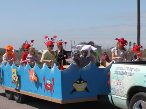 Mardi Gras Parade 2014-Crystal Beach, Texas