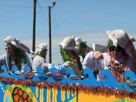 Mardi Gras Parade 2014-Crystal Beach, Texas